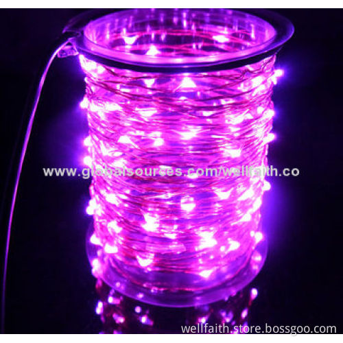 Waterproof Flexible LED Copper Silver Rice String Light, 110/220V Voltage, 2, 5, 10, 20, 30m Length